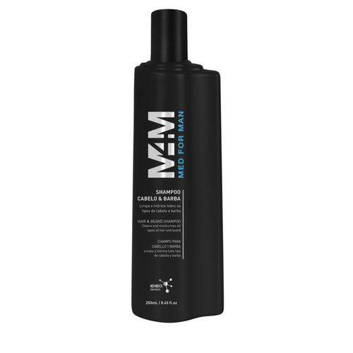 Med For Man Shampoo Cabelo & Barba 250 Ml