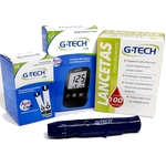 Medição Diabetes Glicose Completo Com 50 Tiras G-tech Lite