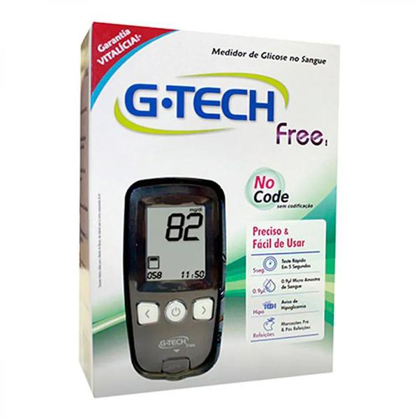 Medidor de Glicose Free - G-tech
