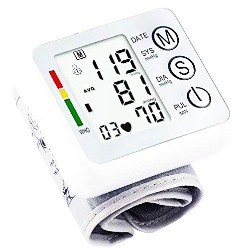 Medidor de Pressão Arterial Pulso Portátil Automático Digital Exbom - K002