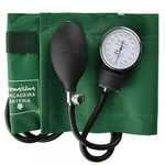 Medidor de Pressão Esfigmomanômetro Premium - Verde