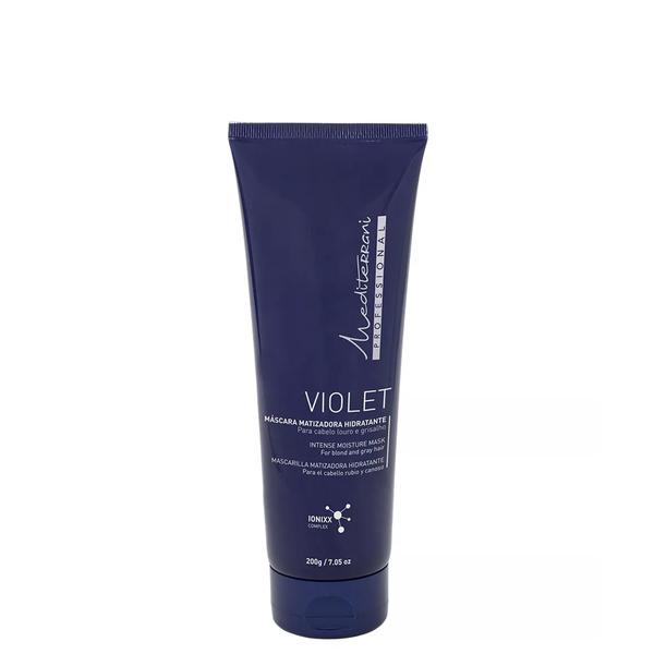 Mediterrani - Máscara Matizadora Hidratante Violet 200g
