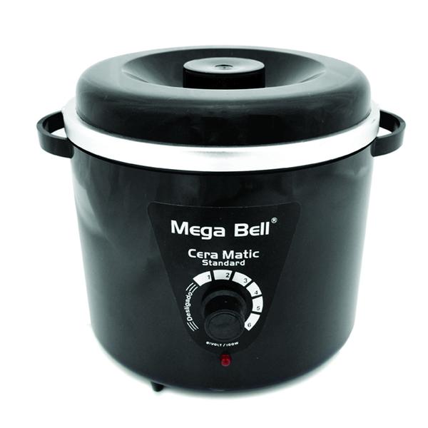 Mega Bell - Aquecedor de Cera - Cera Matic Standard Preto - BIVOLT