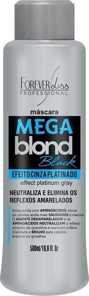 Mega Blond Black Forever Liss Máscara Matizadora 500ml
