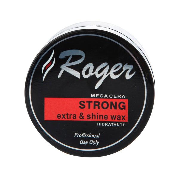 Mega Cera Strong Extra e Shine Wax Roger 250gr (12 Unidades)