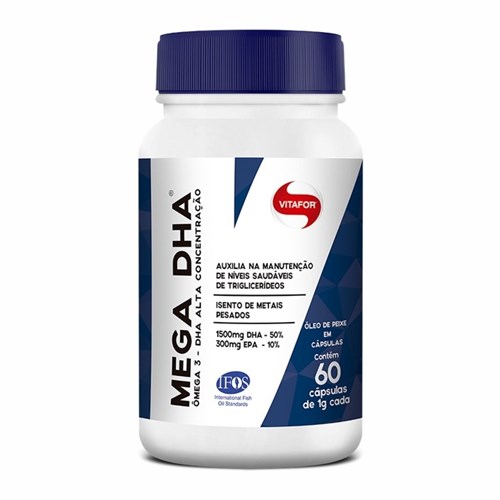 Mega Dha 120 Cáps - Vitafor (60 CAPS)