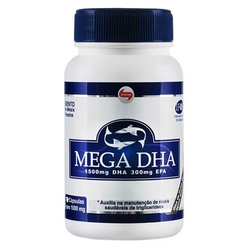Mega Dha - 120 Cápsulas - Vitafor