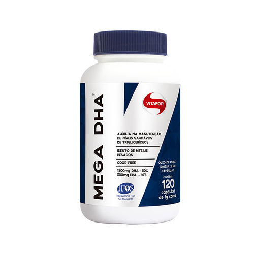 Mega DHA 120 Cápsulas- Vitafor