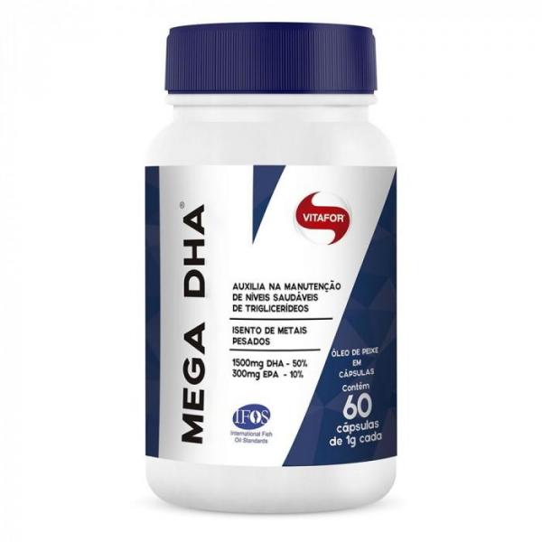 Mega DHA 1G (60 Caps) - Vitafor