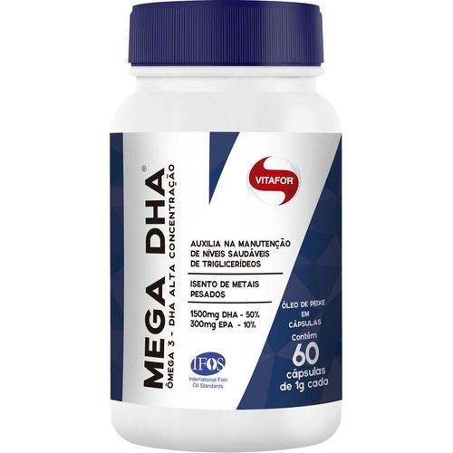 Mega Dha 60cps - Vitafor