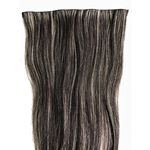 Mega Hair Fita Adesiva Invisivel Castanho com Luzes 60cm 1 Tela