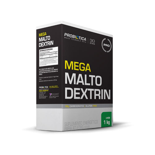 Mega Malto Dextrin 1kg Limão Probiótica
