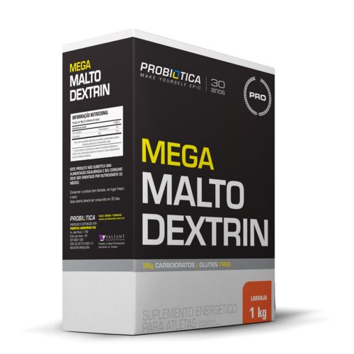 Mega Maltodextrin 1kg - Laranja