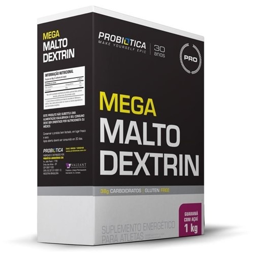 Mega Maltodextrina 1Kg Guaraná C/ Açaí - Probiótica