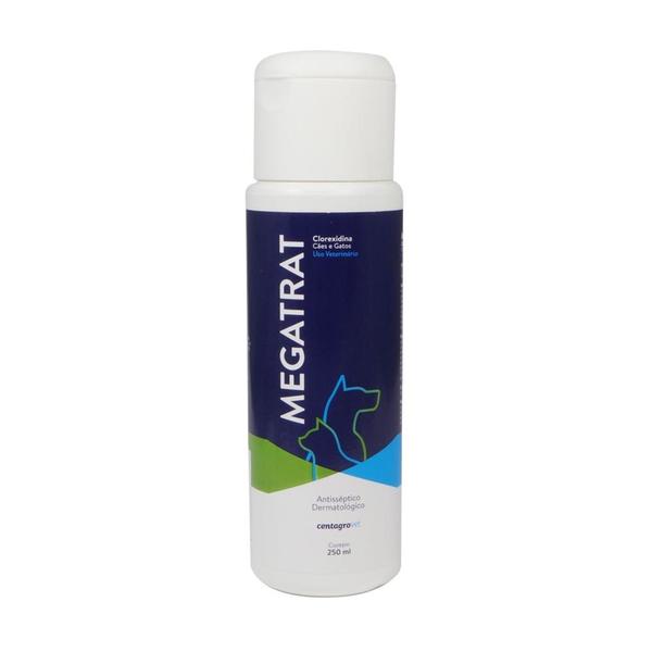 Megatrat (Shampoo) Antisséptico Dermatológico a Base de Clorexidina 0,51 Centagro 250ml