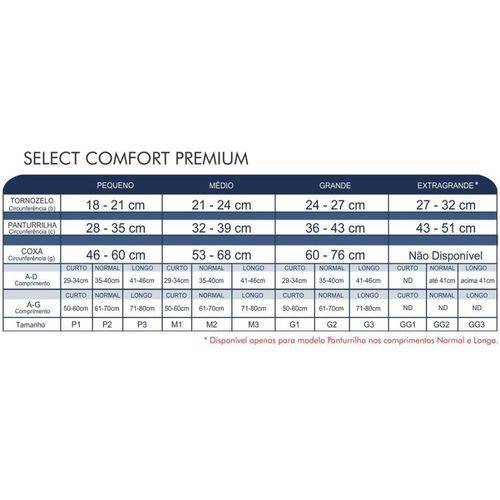 Meia Calça Sigvaris Select Comfort Premium 862AT 20-30mmHg