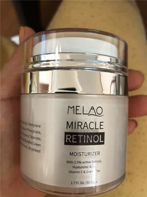 Melao® - Creme Miracle Retinol 2,5%, Ácido Hialurônico, Vitamina e - A...