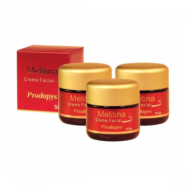 Melitina Creme Facial Prodapys 50g - Kit 3 Unidades