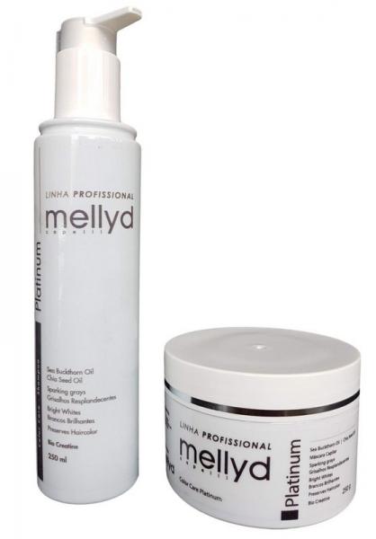 Mellyd Color Care Kit Platinum Shampoo e Mascara - Mellyd Capelli