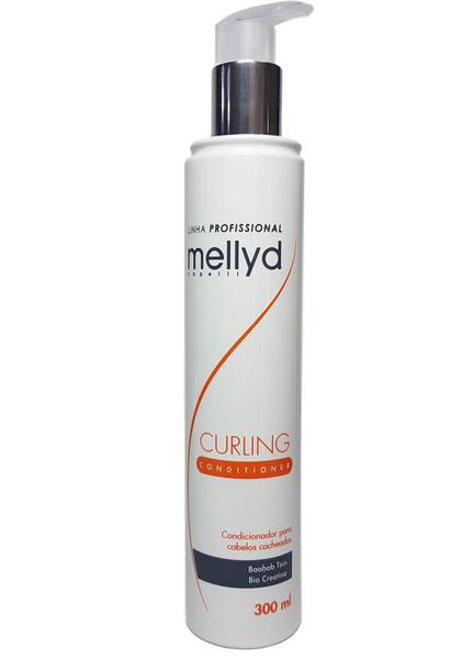 Mellyd Condicionador Cabelos Cacheados Curling Profissional 300 ML - Mellyd Capelli