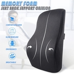 Memória Espuma Assento Cadeira Lombar Traseiro Almofada Almofada Para Escritório Home Car