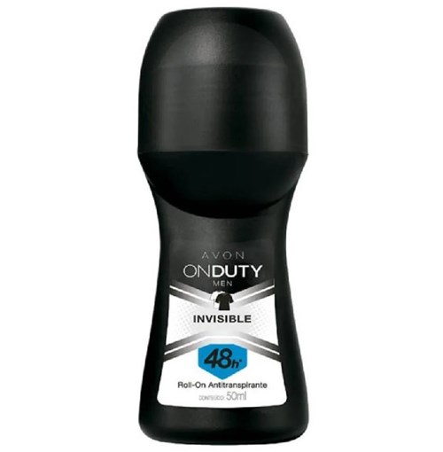 Men Invisible Desodorante Roll-On Masculino 50Ml [On Duty - Avon]