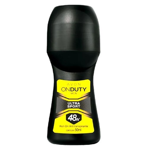 Men Ultra Sport Desodorante Roll-On Masculino 50Ml [On Duty - Avon]