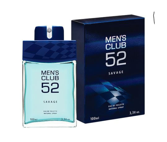 Men's Club 52 Savage Eau de Toilette Masculino 100 Ml