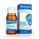 Merthiolate 10Mg Solução Frasco Com 30Ml