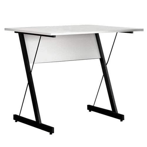 Mesa para Computador Escrivaninha Zetta 90cm Branco - Fit Mobel