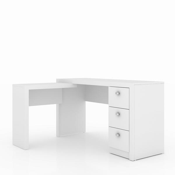 Mesa para Escritório ME4101 Branco - Tecno Mobili
