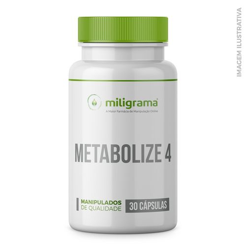 Metabolize 4 500mg - 30 Cápsulas