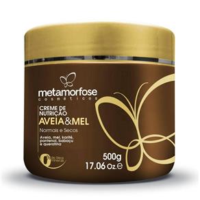 Metamorfose - Aveia & Mel - Creme de Nutrição Profunda 500g