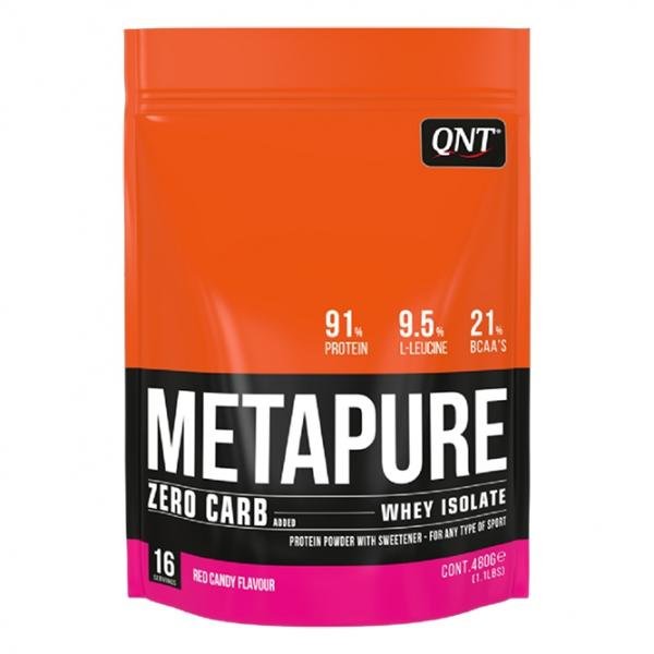 Metapure Whey Protein 100 Isolada Zero Carb - 480 G - Qnt