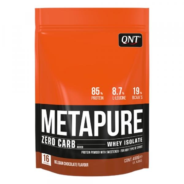 Metapure Whey Protein 100% Isolada Zero Carb - 480 G - Qnt