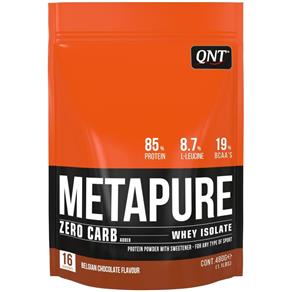 Metapure Zero Carb (30g) - QNT - Chocolate Belga - 480g - Chocolate Belga