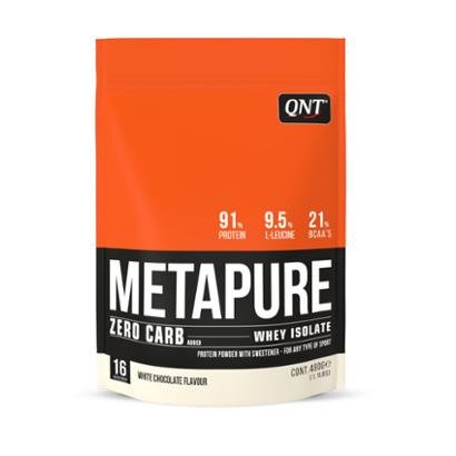 Metapure Zero Carb (Whey Protein Isolado 100%) - QNT - 480gr