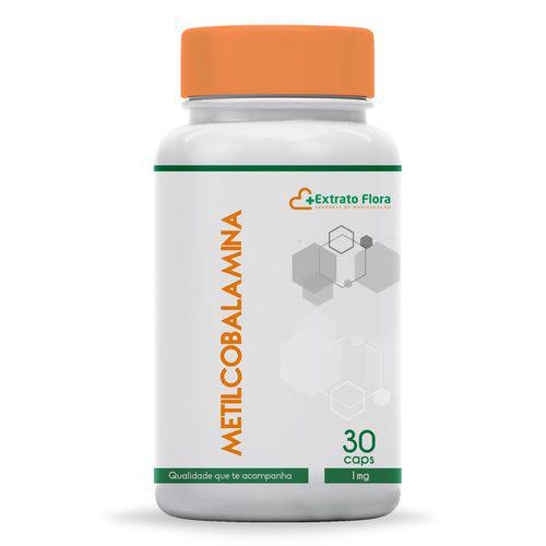 Metilcobalamina 1mg 30 Cápsulas (vitamina B12)