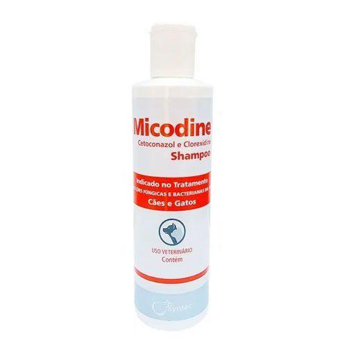 Micodine Shampoo Syntec Cetoconazol e Clorexidine 225ml