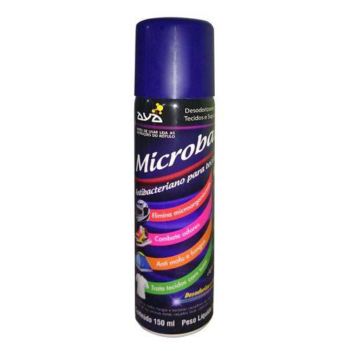 Microbac Aya Repelente para Tecidos Dura 20 Lavagens - Aerosol 150 Ml