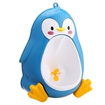 Mictorio Infantil Pinguim Azul Divertido De Parede Original