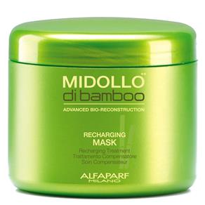 Midollo Di Bamboo Recharging Mask Alfaparf - Máscara Restauradora 500ml