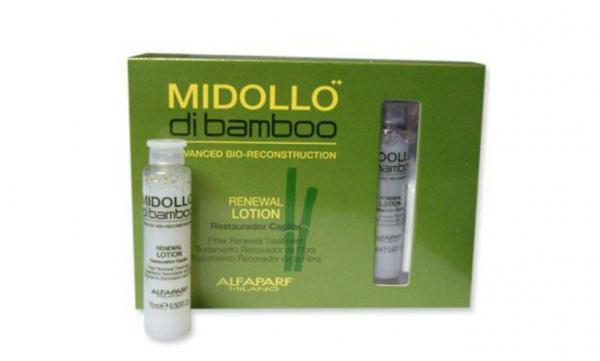Midollo Di Bamboo - Renewal Lotion - (Cx. 12 Ampolas) - Alfaparf