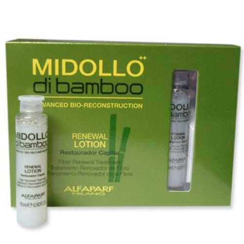 Midollo Di Bamboo - Renewal Lotion - (Cx. 12 Ampolas) - Alfaparf