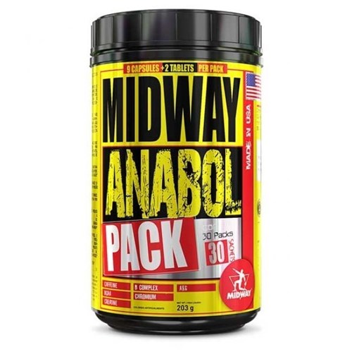 Midway Anabol Pack Usa - 30 Packs - Midway