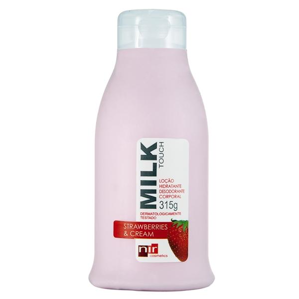 Milk Touch Loção Hidratante Desodorante Strawberries Cream 315g