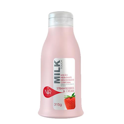 Milk Touch Strawberries Cream Nir Cosmetics - Hidratante Corporal