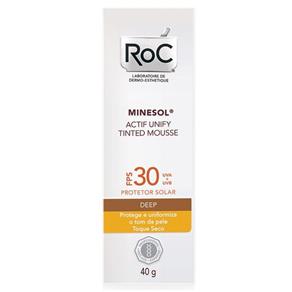 Minesol Actif Unify Tinted Mousse Deep FPS 30 Roc 40g
