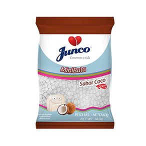 Mini Bala Sabor Coco Junco 60g