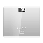 Mini Balança Eletrônica Digital De Peso De Vidro Temperado LED Display Body Fat Scale